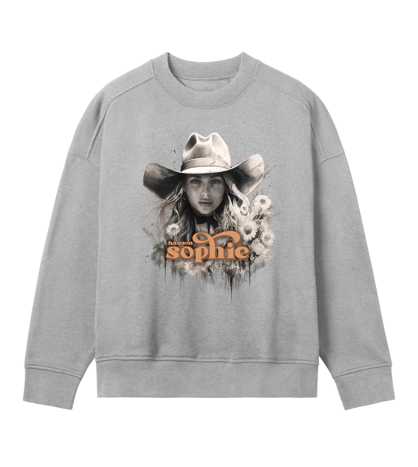 Wild Wild West womens oversized sweatshirt