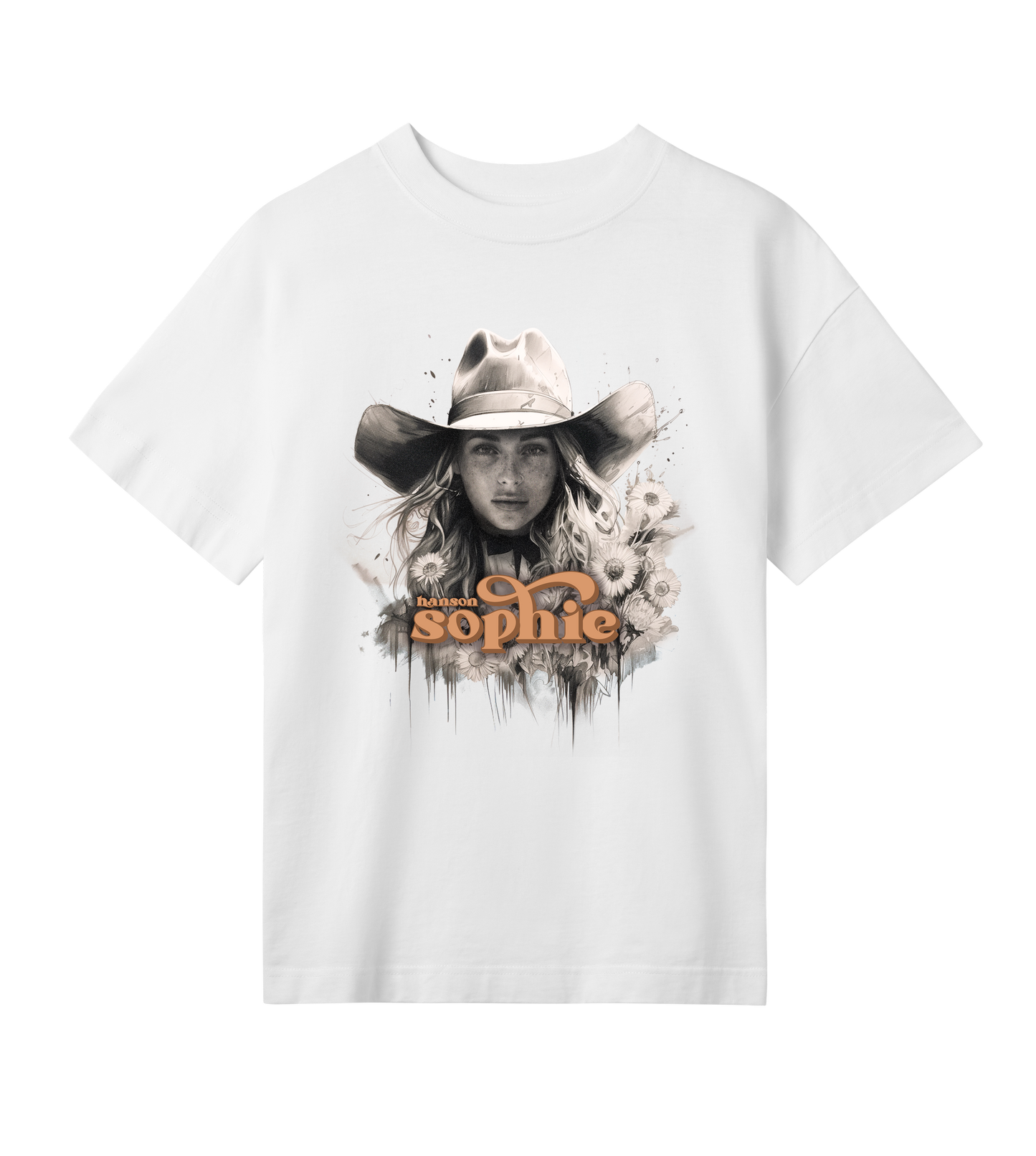 Wild Wild West womens oversized tee